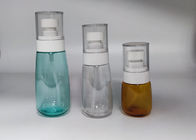 κενό στρογγυλό πλαστικό μπουκάλι 15ml 30ml 50ml με το χρώμα συνήθειας ψεκαστήρων αντλιών
