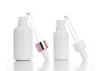 10ml 50ml 100ml άσπρη συσκευασία φροντίδας δέρματος μπουκαλιών γυαλιού καλλυντική